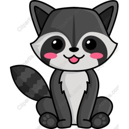 Kawaii Raccoon