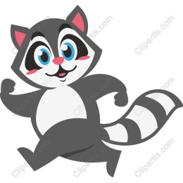 Playful Raccoon