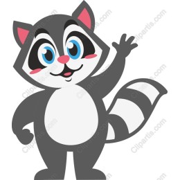 Cheerful Raccoon