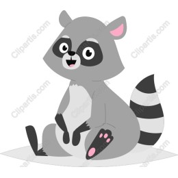Whimsical Raccoon