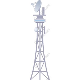 Modern Communication Tower