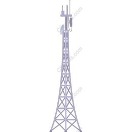 Modern Communication Tower