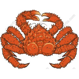 Spiky Red Crab