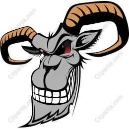 Menacing Goat Head