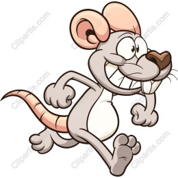 Cheerful Cartoon Mouse