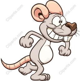 Charming Cartoon Mouse