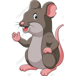 Charming Animated Mouse