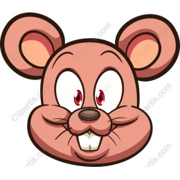 Charming Cartoon Mouse