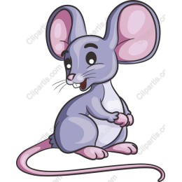 Charming Cartoon Mouse