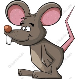 Charming Cartoon Mouse