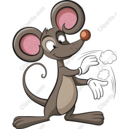 Charming Cartoon Mouse