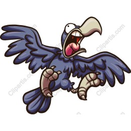Cartoon Crow