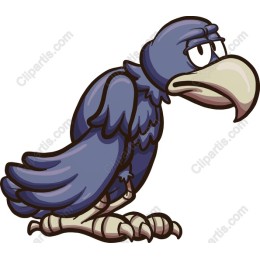 Whimsical Blue Bird
