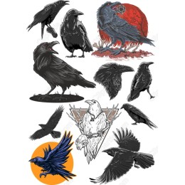 Raven Clipart Bundle - Mystical