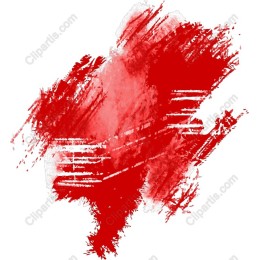 Vibrant Red Abstract work