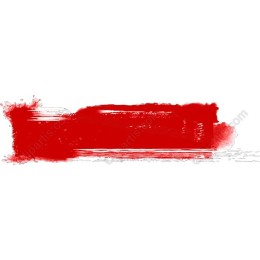Red Paint Brush Stroke
