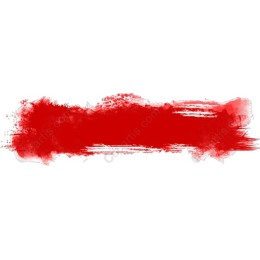 Red Grunge Brush Stroke