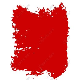 Red Brush Stroke