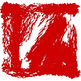 Bold Red Brush Stroke