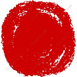 Red Brush Stroke
