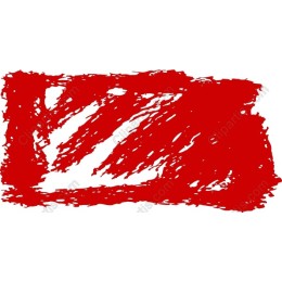 Dynamic Red Brushstroke