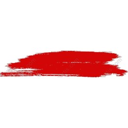 Red Brush Stroke