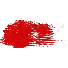 Vibrant Red Brushstroke