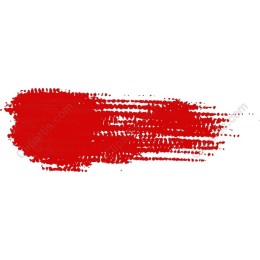 Vibrant Red Brush Stroke