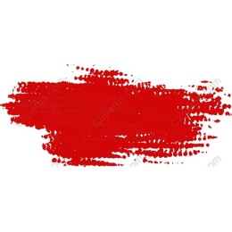 Vibrant Red Brush Stroke