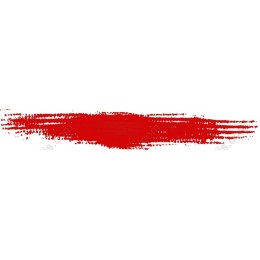 Red Brush Stroke