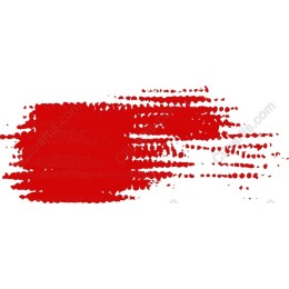 Vibrant Red Brush Stroke