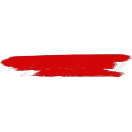 Red Brush Stroke