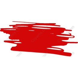 Vibrant Red Splash