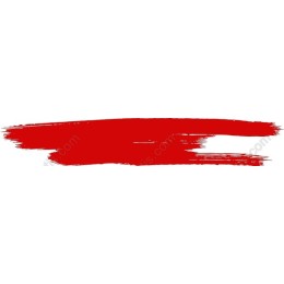 Red Brush Stroke work
