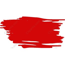 Dynamic Red Brush Stroke