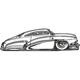 Classic Lowrider Car