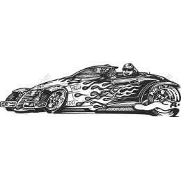 Flame-Kissed Speedster