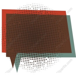 Colorful Speech Bubble