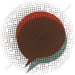 Colorful Speech Bubble