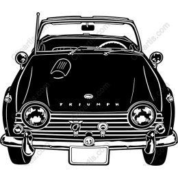 Classic Triumph Convertible