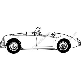 Classic Convertible Car