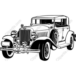 Vintage 1930s Classic Car