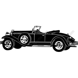 Vintage Convertible Car