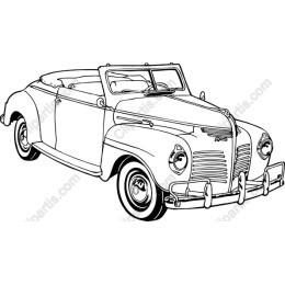 Vintage Convertible Car
