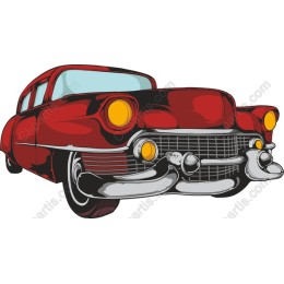 Classic Red Car