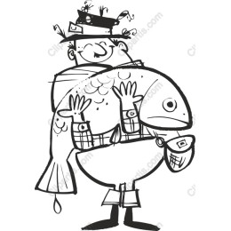 Joyful Fisherman