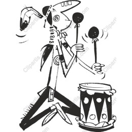Whimsical Drummer