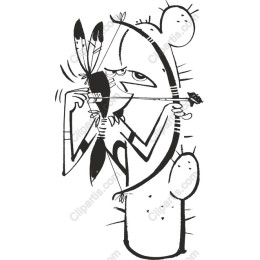 Whimsical Cactus Archer