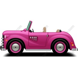 Pink Convertible
