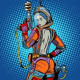 Retro Space Explorer